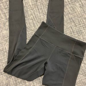 Athleta Barre Rib Tight in Powervita - Grey